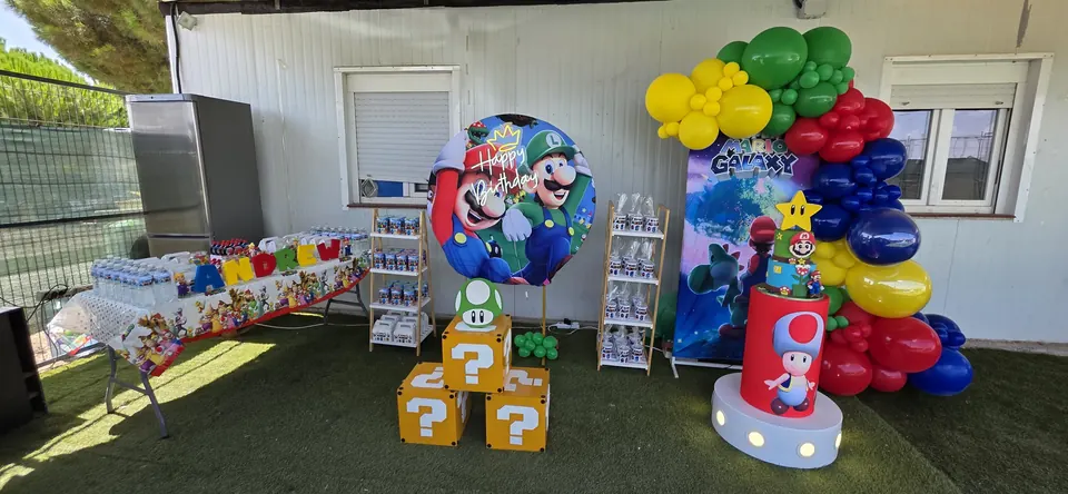 Cumpleaños Super Mario, 6 años